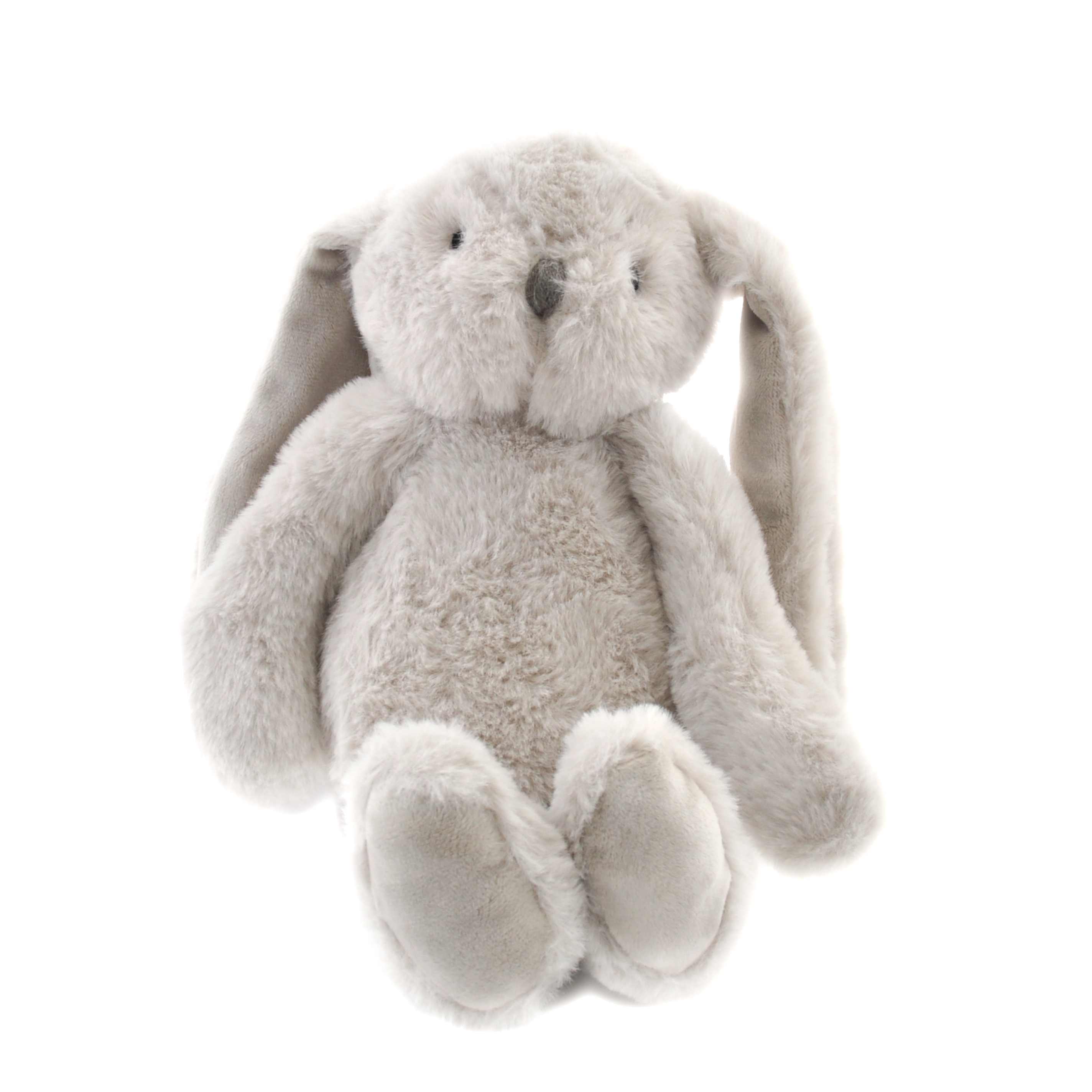Baby Plush Toy - Bunny Light Grey